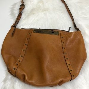 Patricia Nash brown leather tote